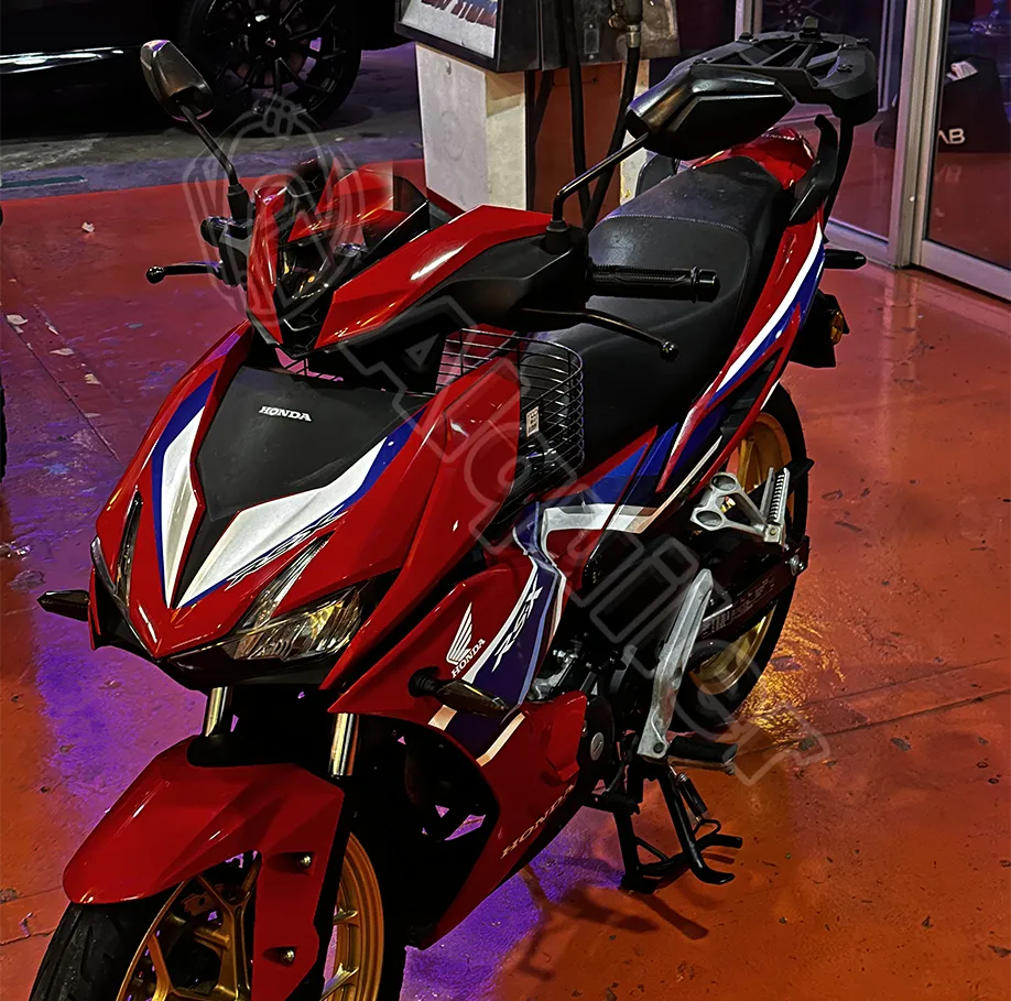 Honda RS-X Winner Red 2023 side view