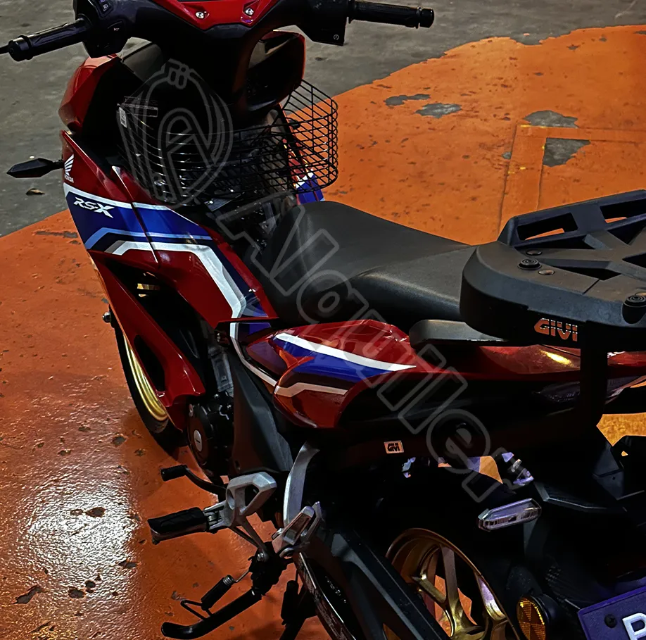 Honda RS-X Winner Red 2023 angle view