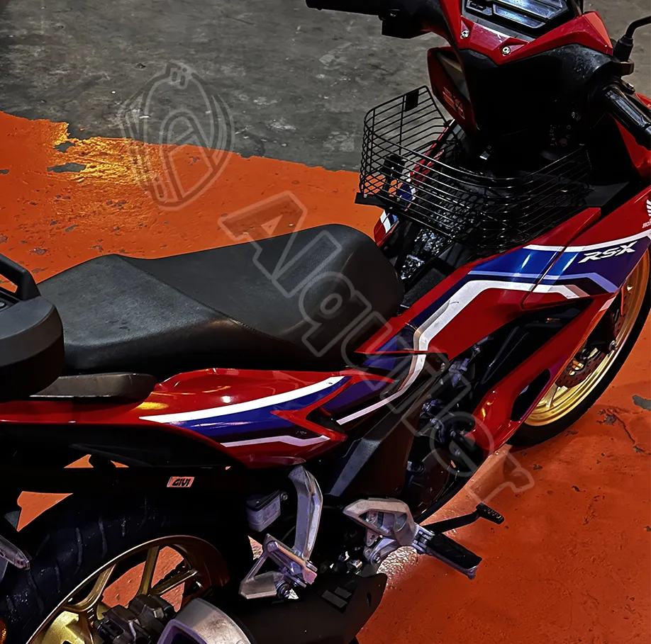 Honda RS-X Winner Red 2023 rear view