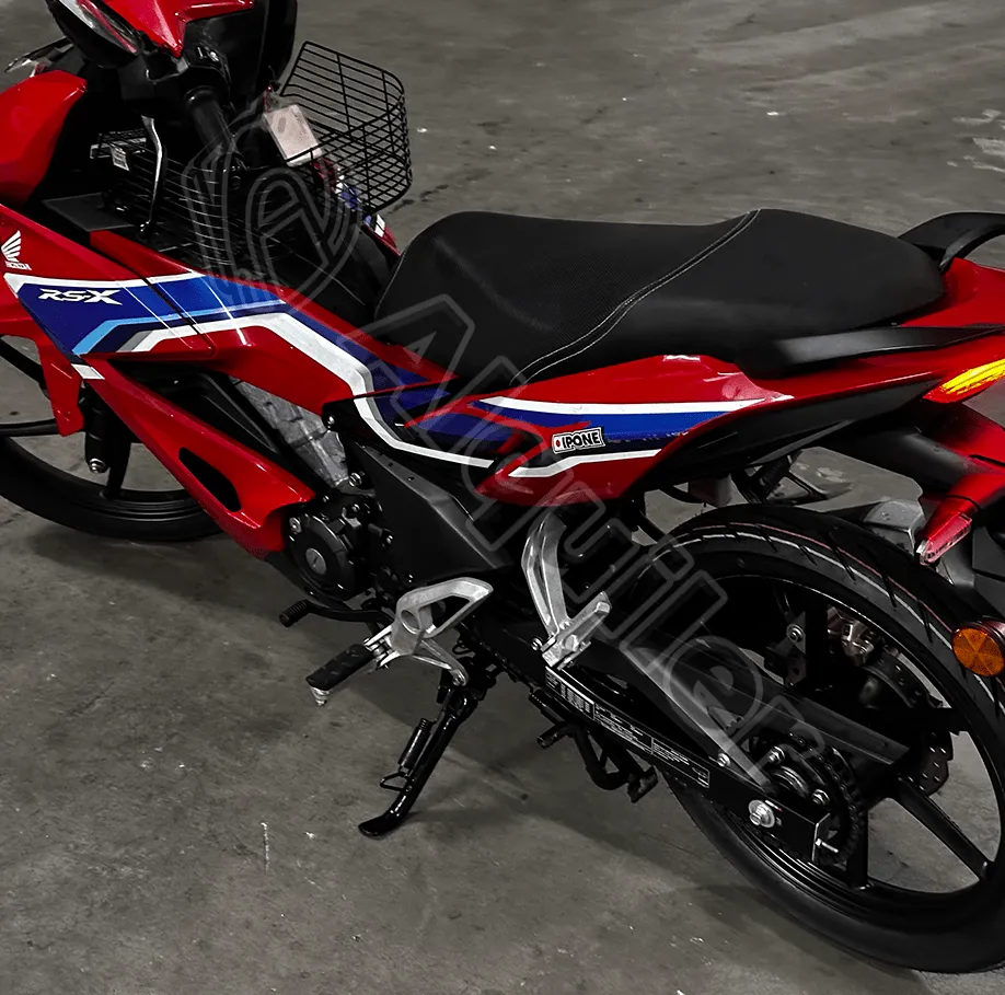 Honda RS-X Red angle view