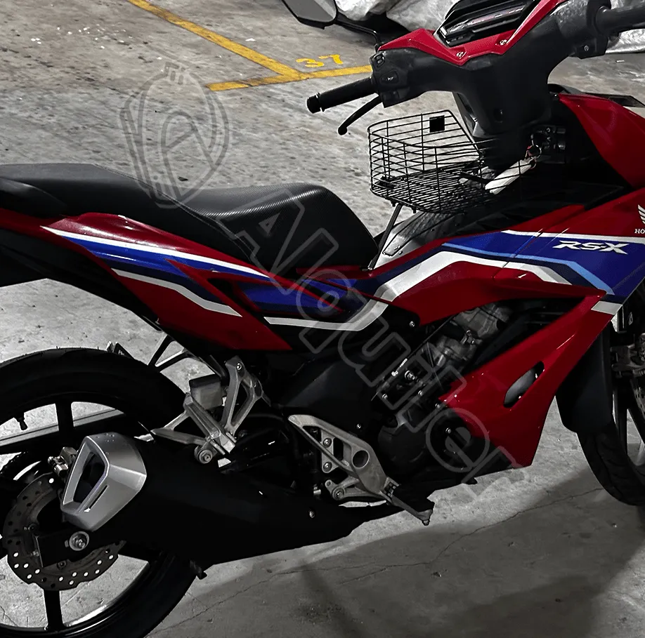 Honda RS-X Red rear view